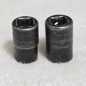 Snap-on USA‎ 1/2" Drive Impact Sockets IMD160A 1/2" & IMD200 5/8" VTG Pair